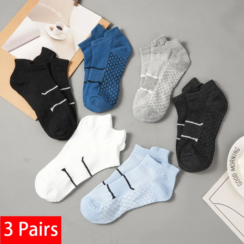 

3 пары/комплекты мужских летних тонких коротких носков, удобные дышащие сетчатые спортивные носки, универсальные повседневные носки