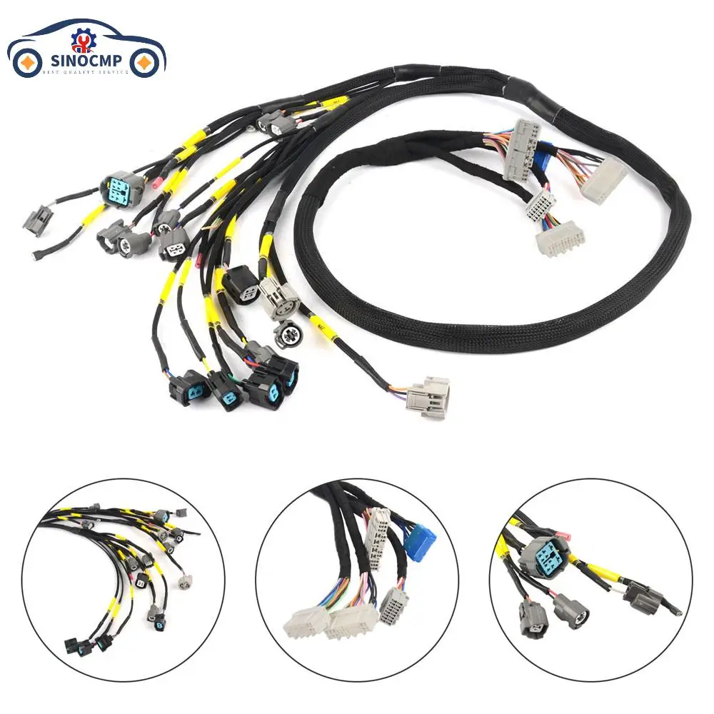 CNCH-OBD2-1 SINOCMP 1PCS D & B-series Engine Harness For Honda Civic Integra B16 B18 D16 OBD2 Budget