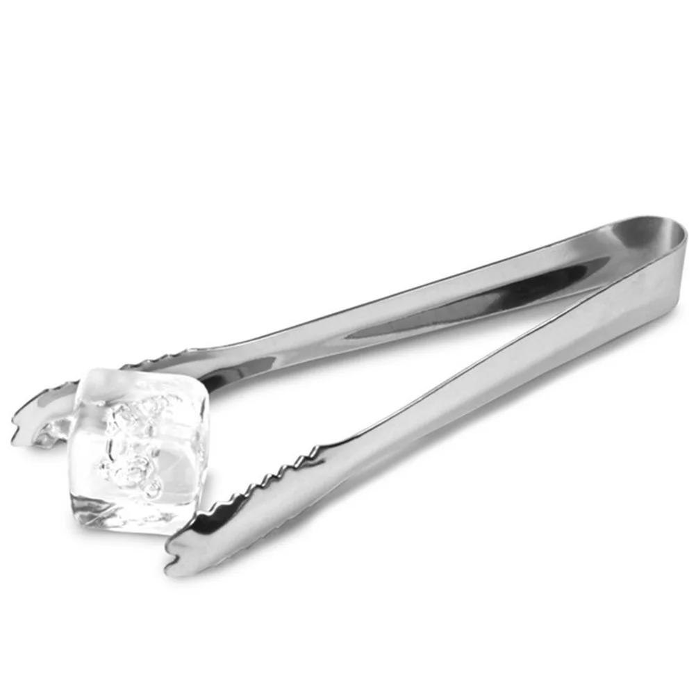 

3 Pcs Ice Clip Foods Tongs Small for Kitchen Non-magnetic Mini Serving Stainless Steel Sugar