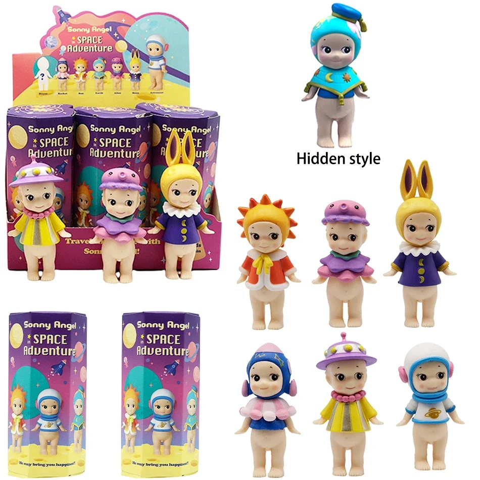 Sonny Angel Hippers Mini Figure Space Adventure Dog Time Blind Box Dreaming Animal Series Mini Anime Model Dolls Christmas Gifts