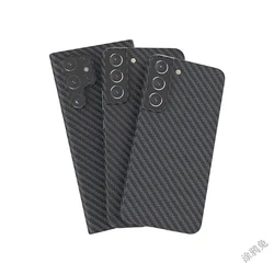 2024 0.4mm pp case for samsung galaxy s22 plus ultra thin Carbon fiber phone case pp fine hole camera protective cover