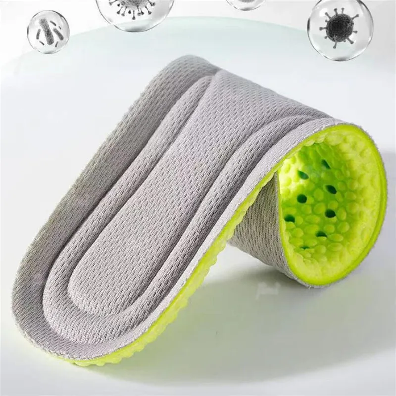 Sol Sepatu Olahraga Baru Sol Plantar Fasciitis Nyaman untuk Kaki Pria Wanita Sol Sepatu Ortopedi Aksesori Lari