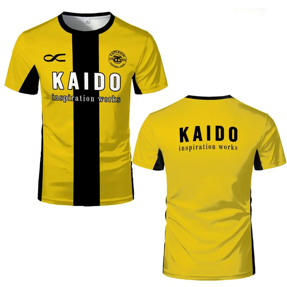 Bandai Japanese Anime Cosplay Jersey, Outdoor Sports Breathable Football T-shirt, Street Fashion Casual T-shirt Family Matching
