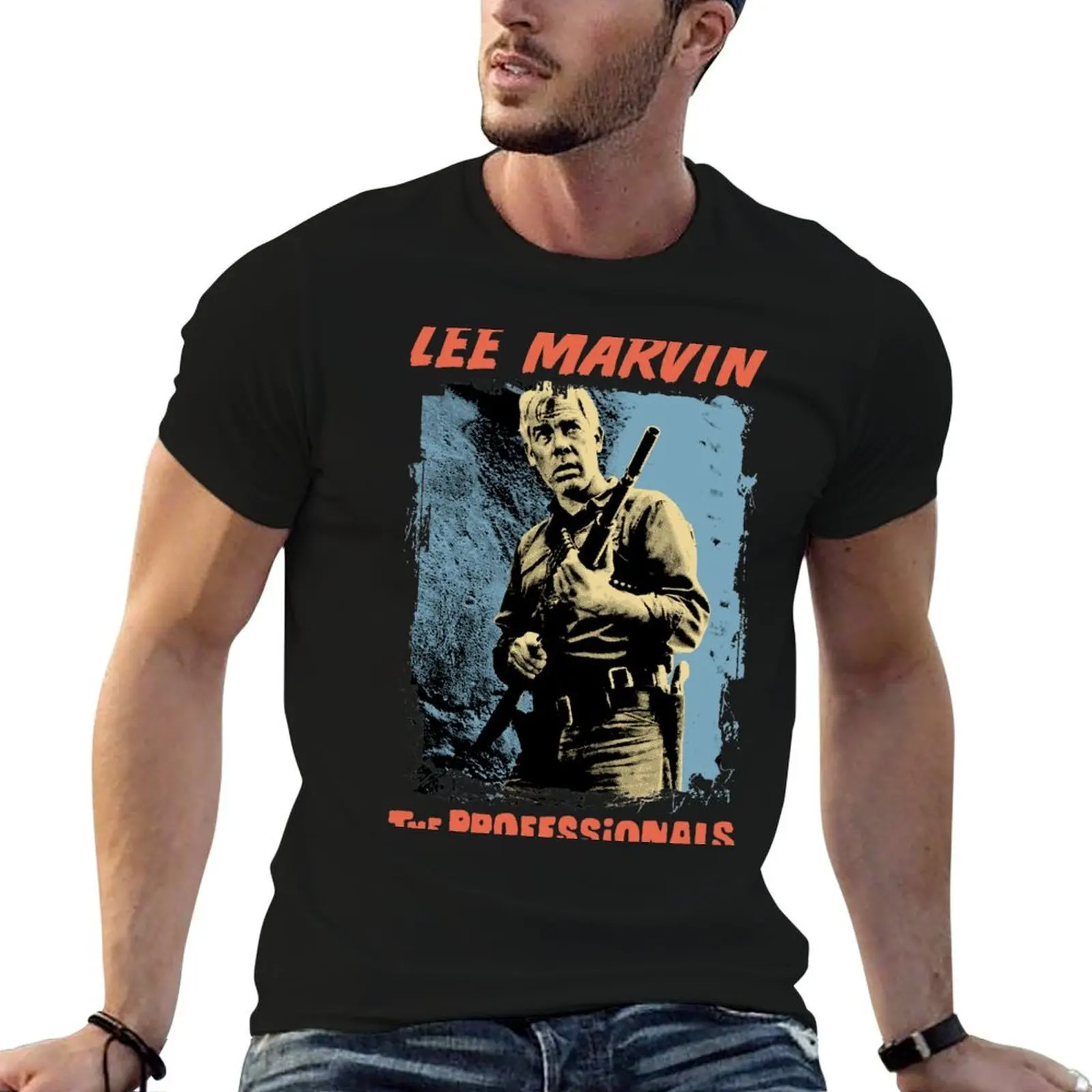

Lee Marvin T-Shirt anime t shirts for man t shirt men 100% cotton luxury brand t shirt man cotton T-Shirt