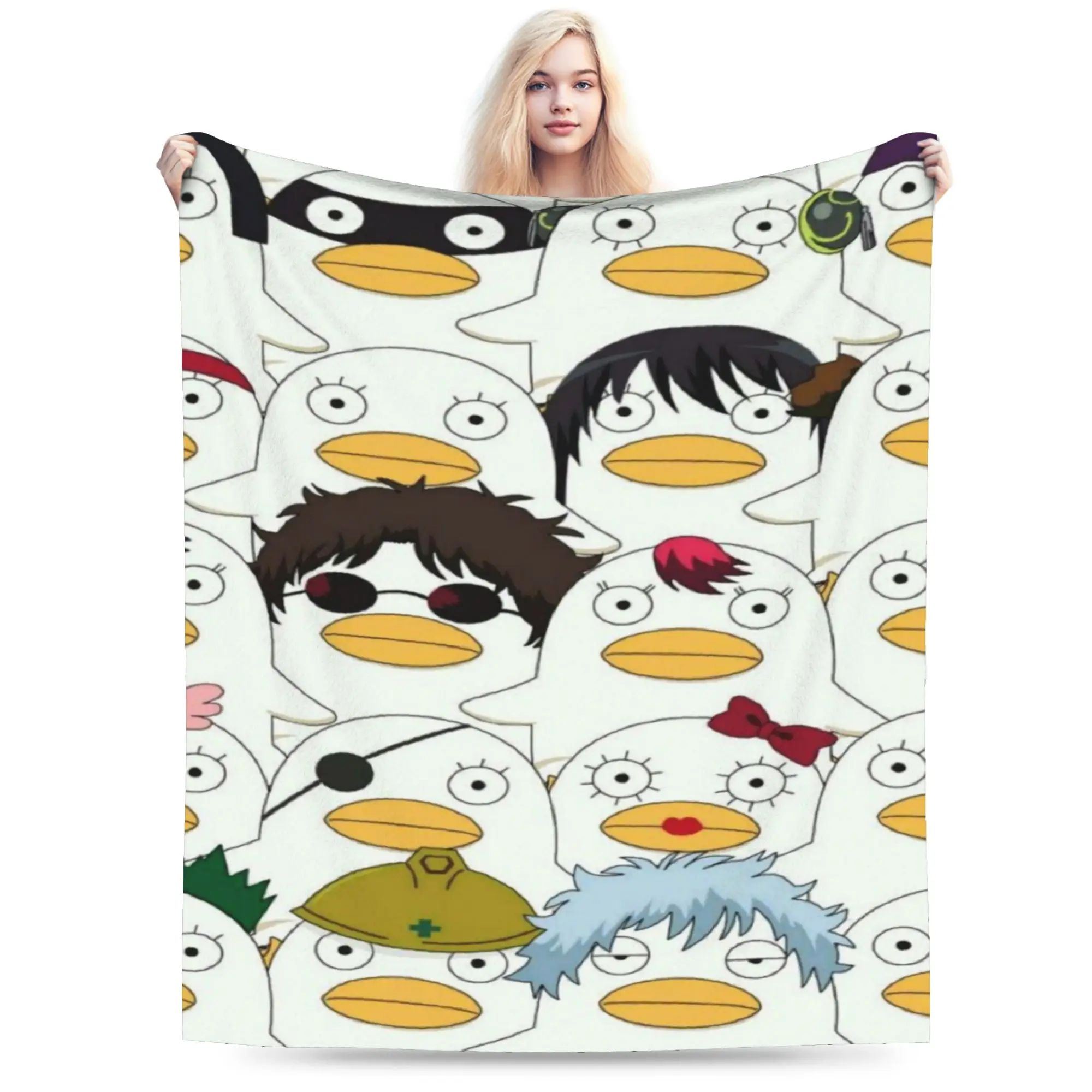 Elizabeth Gintama Tapestry anime Blankets Fleece  Cozy Super Soft Throw Blanket for Bedding Bedding Throws