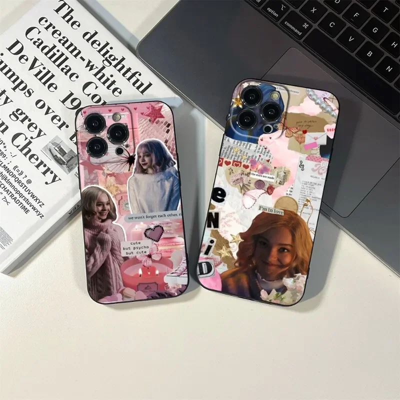 Wednesday Addams Enid Sinclair Phone Case FOR IPhone 15 14 13 11 12 Pro 8 7 Plus X 13 Pro MAX XR XS MINI SE 2020 Black Covers