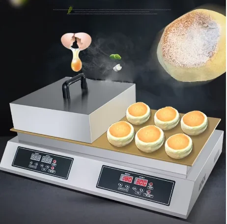 Electric Soufflé Machine Commercial Dorayaki Cookie Maker Pure Copper Digital Snack Double-headed 2600W FC-S36-2