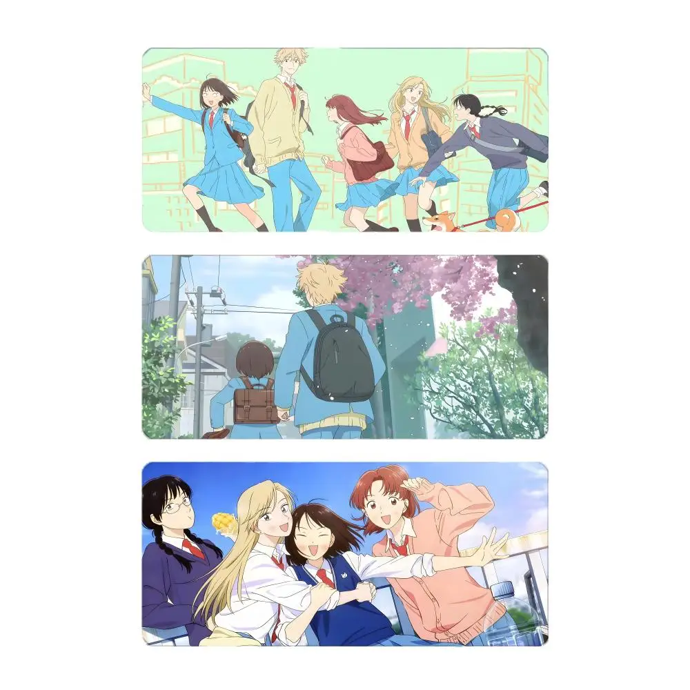 Warm Cute Anime S-Skip and Loafer Mouse Pad Mousepad Large Gaming LockEdge Thickened PC Table Desk Mat