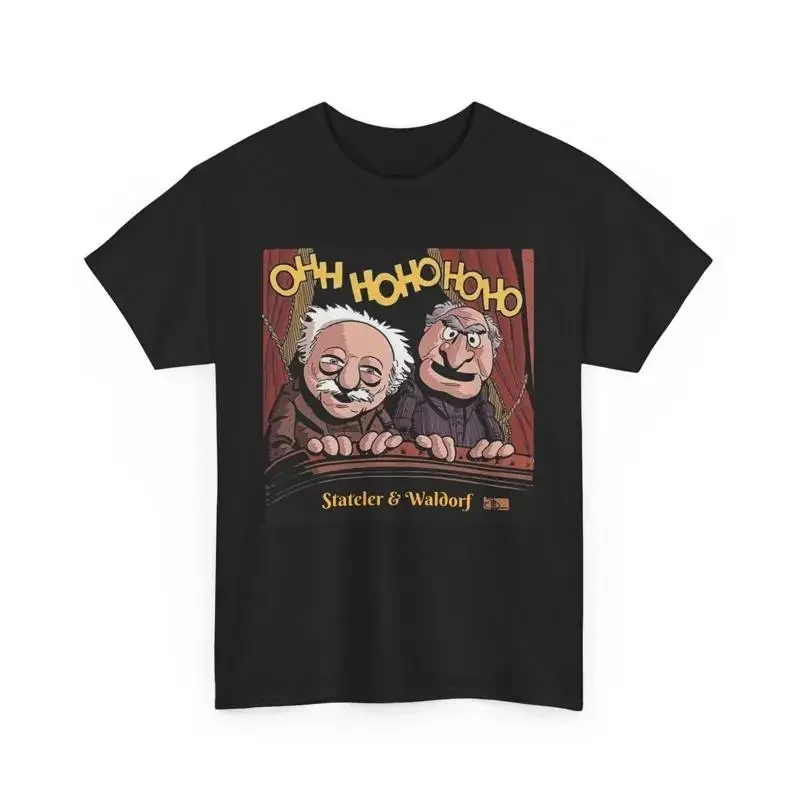 

Statler and Waldorf Unisex Tee M u p p e t s Fan Gift Comedy Duo Shirt
