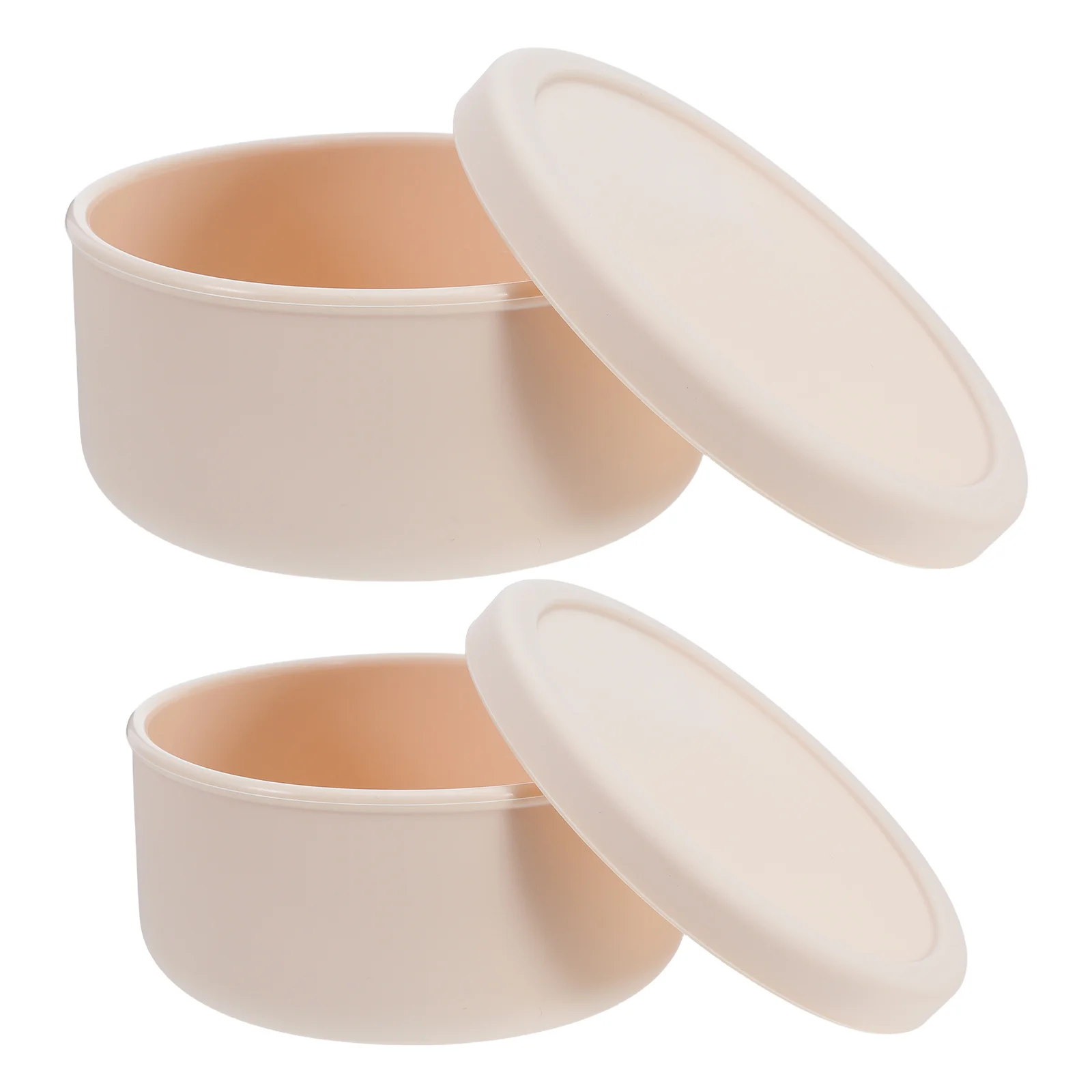 

2pcs 1300Ml 700Ml Stackable Silicone Pizza Dough Proofing Container Airtight Bread Fermentation Box For Sourdough Dough Rising