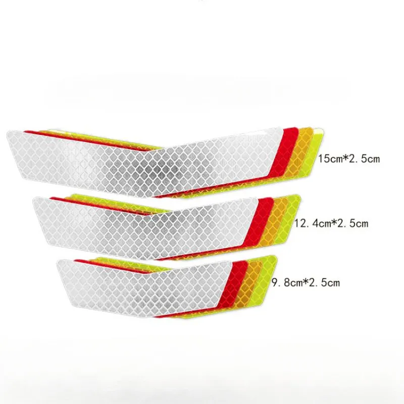 For SYM HUSKY 150 300 ADV Motorcycle Reflective Sticker Rear Mudguard Front Fenders Warning Mark DIY Body Stickers Accessories