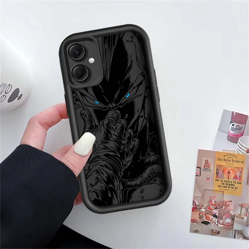 D-Dragon Ball Vegeta Art Cool funda para Redmi Note 14 13 12 11 13R 12R 12T 11T Pro Plus ojo escalera funda de teléfono
