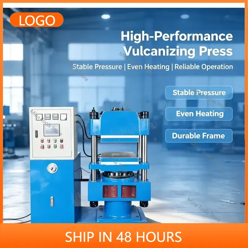 Silicone Rubber Vulcanizing Press Machine Precise Heating System Advanced Technology Gasket Seal O Ring Making Device