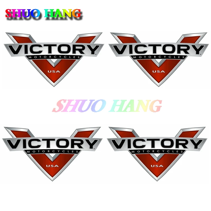 

Victory Motorcycles USA "V" Decal Sticker 3m Manufacture Helmet Vehicle Window Car Wall Vinyl Decorative Accessories PVC