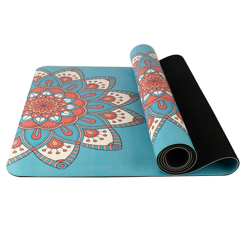 YTYIN High Quality Custom Color Printing 5mm Thick Multifunctional PU Yoga Mat For Kids