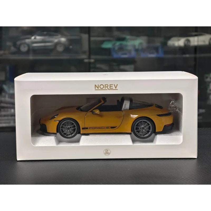 

Модель автомобиля NOREV Diecast Porsche 911 Targa 4 GTS 2024, масштаб 1:18, из сплава