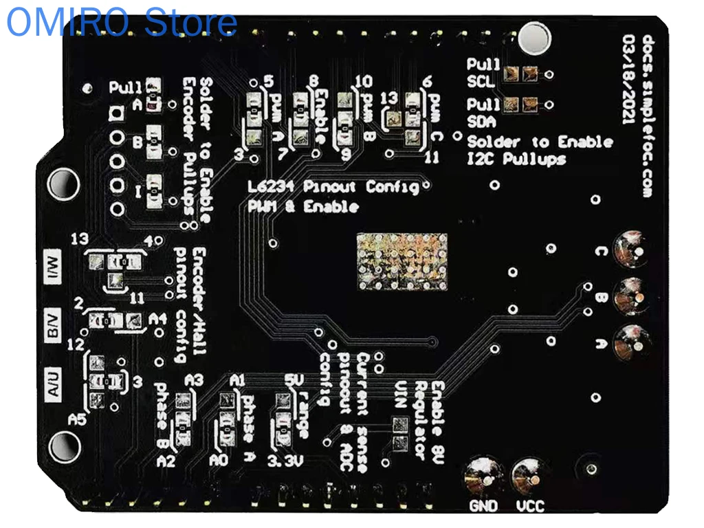 Simplefoc Shield V2.0.4 V1.3.3 Development Board for BLDC Servo Drive of Mechanical Dog