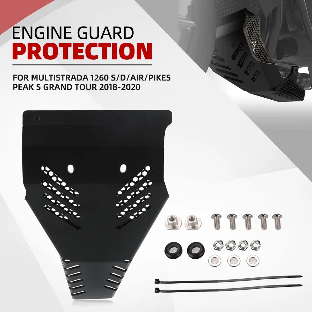 

For Ducati Multistrada 1260 S/D/Air/Pikes Peak S Grand Tour 2018 2019 2020 Motorcycle Engine Guard Engine Housing Protection