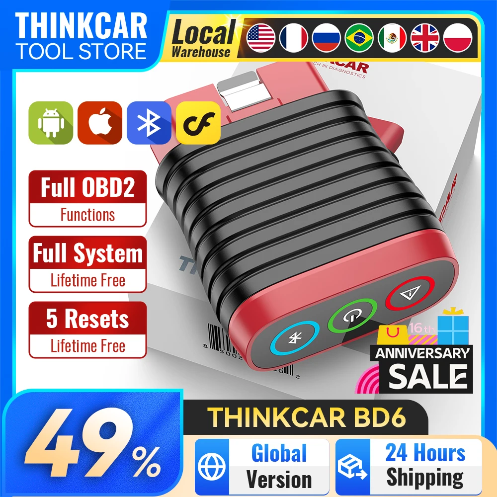 Thinkcar BD6 OBD2 S…