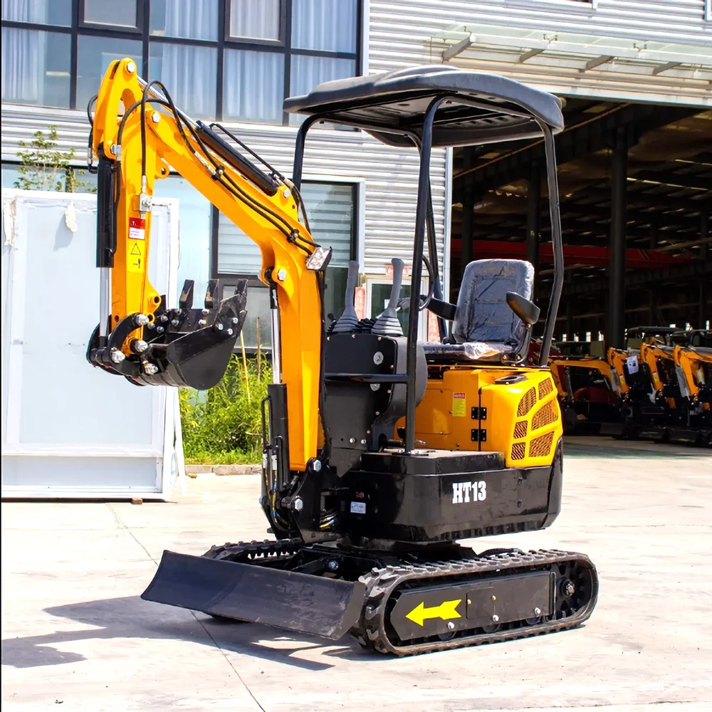High Work Efficiency Mini Trencher Multi-Purpose  Excavator 1-3ton Operating Weights Construction Application Bucket Sale