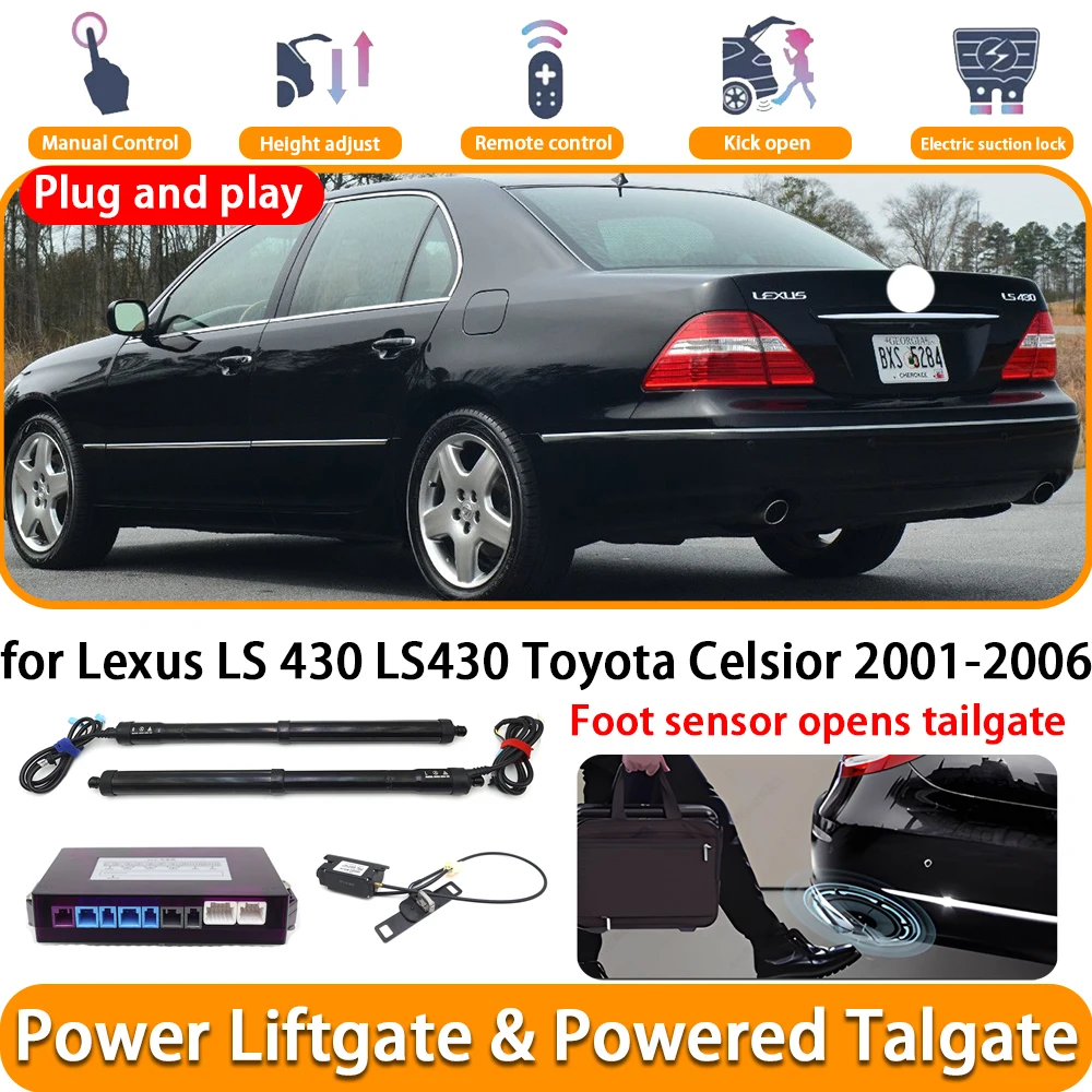 for Lexus LS 430 LS430 Toyota Celsior 2001-2006 Car OEM Electric Automatic Powered Tailgate Power Liftgate System Trunk Lift Kit