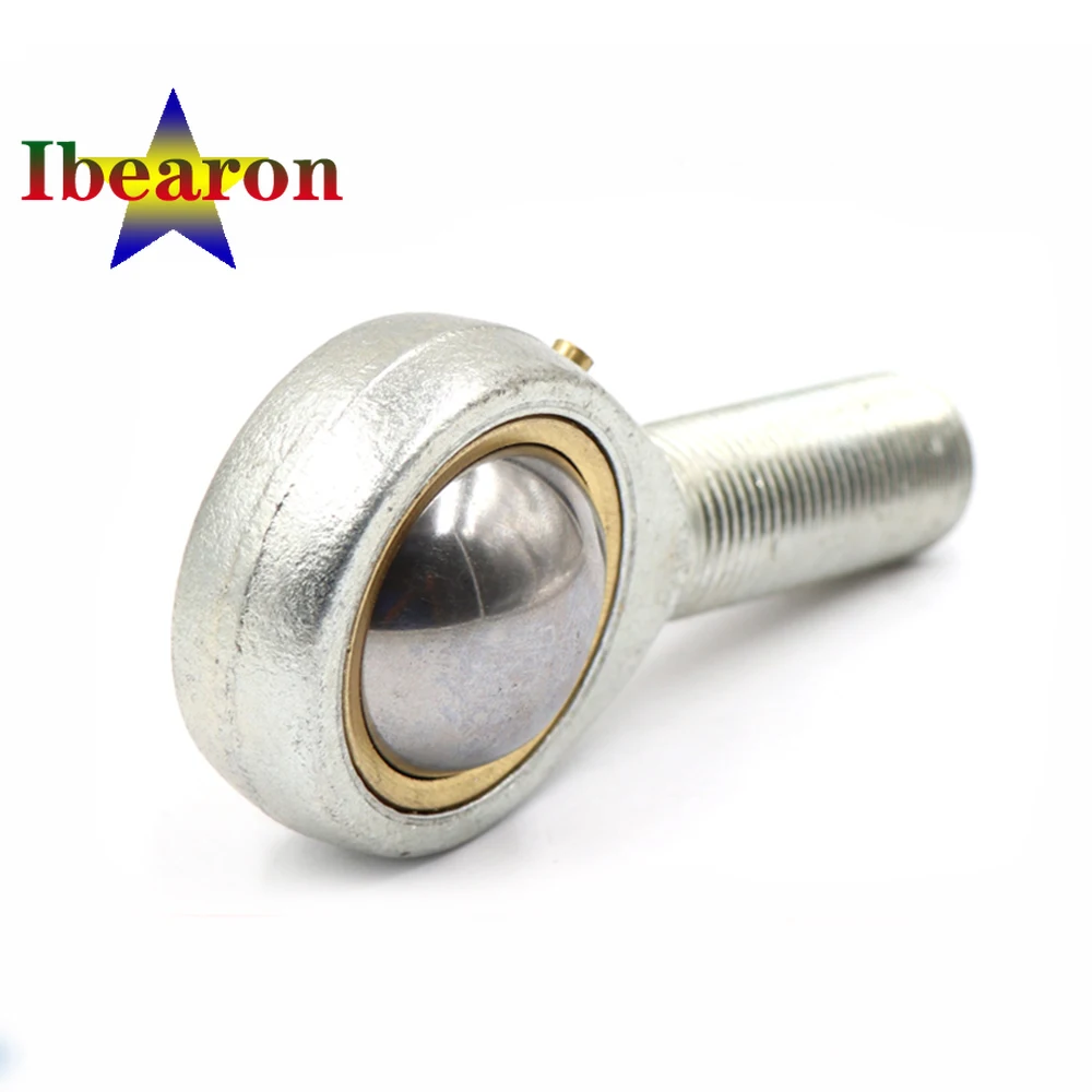 1PCS POS12 POS14 POSL12 POSL14 Inlaid Line Rod Ends With Male Thread Series Joint Bearing