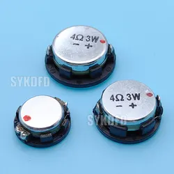 1Pcs 1 Inch Mini Sound Speaker 20/24/28mm 4Ohm 3W 4Ω 3W Full Range Audio Speaker Neodymium Loudspeaker DIY Home Theater