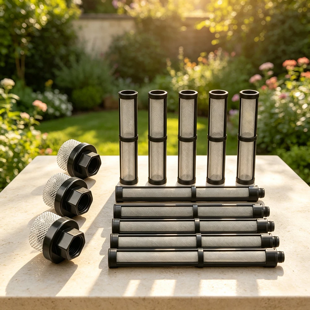 3+4+6 Mesh Stainless Steel Spray Filter Kit for Airless Sprayers For 390 395 490 495 595 3400 Models 246385 246384 287032