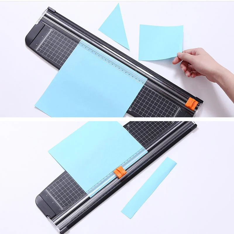 A4 Paper Cutting Machine Plastic Base Paper Cutter Precision Paper Photo Trimmers Photo Scrapbook Blades