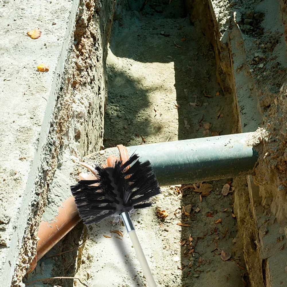 

Home Cleaning Tool Chimney Brush Bristle Head Chimney Cleaning Brush Home Cleaning Tool Dryer Vent Cleaning Brush