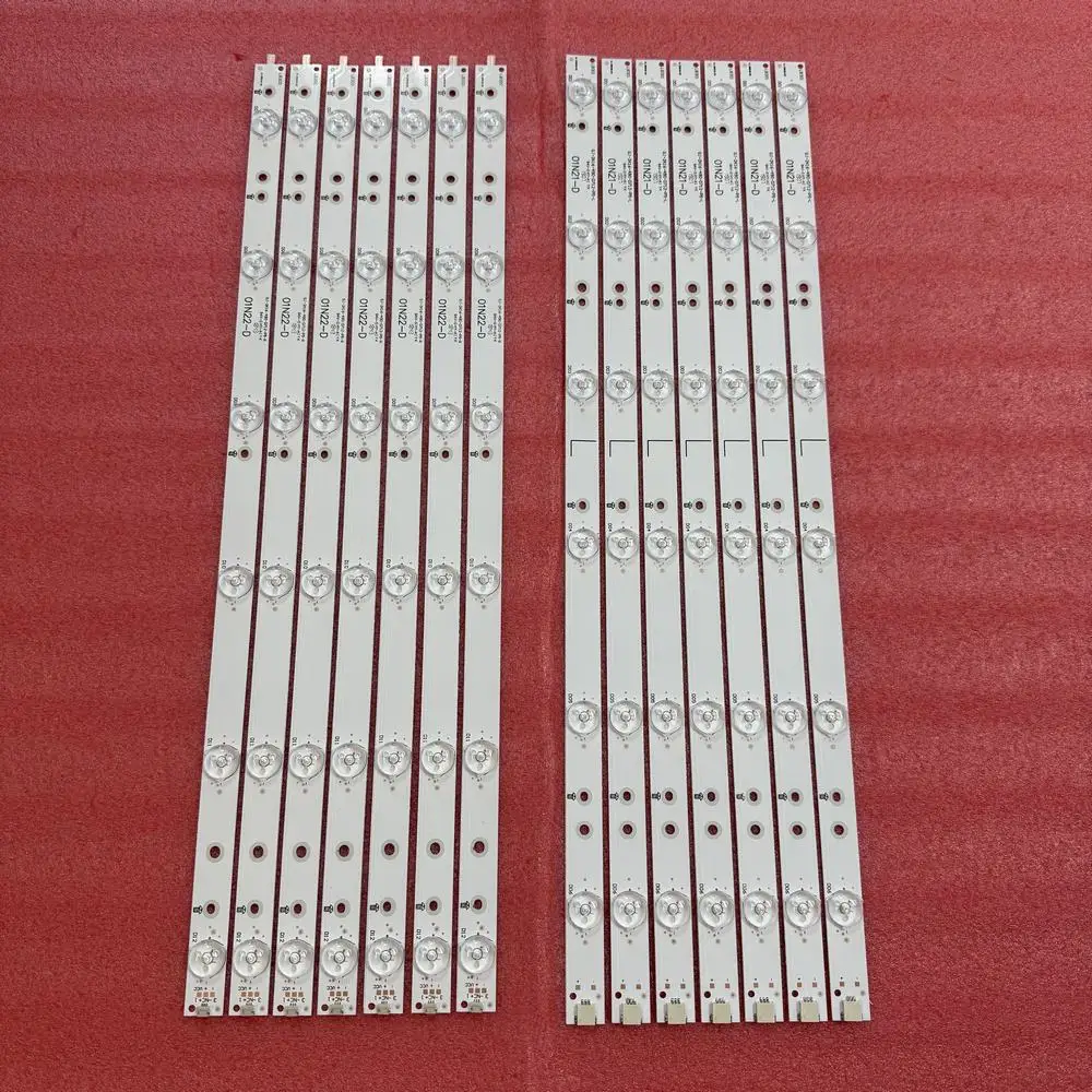 14pcs/set LED strip for 49PUT6401/12 49PUS7272 49PUS6581 49PUS6561 49PUS6501 49PUS6551 49PUS6432 49PUS6501 49PUH6101 49PUS7272