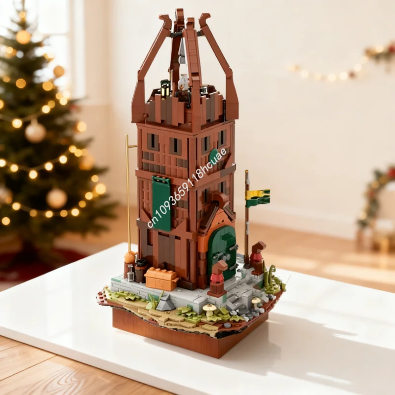 

987pcs MOC Rohan Watchtower Middle Earth Model Building Blocks Assemble Creative Idea Christmas Gift Brick Toy Kids Birthday