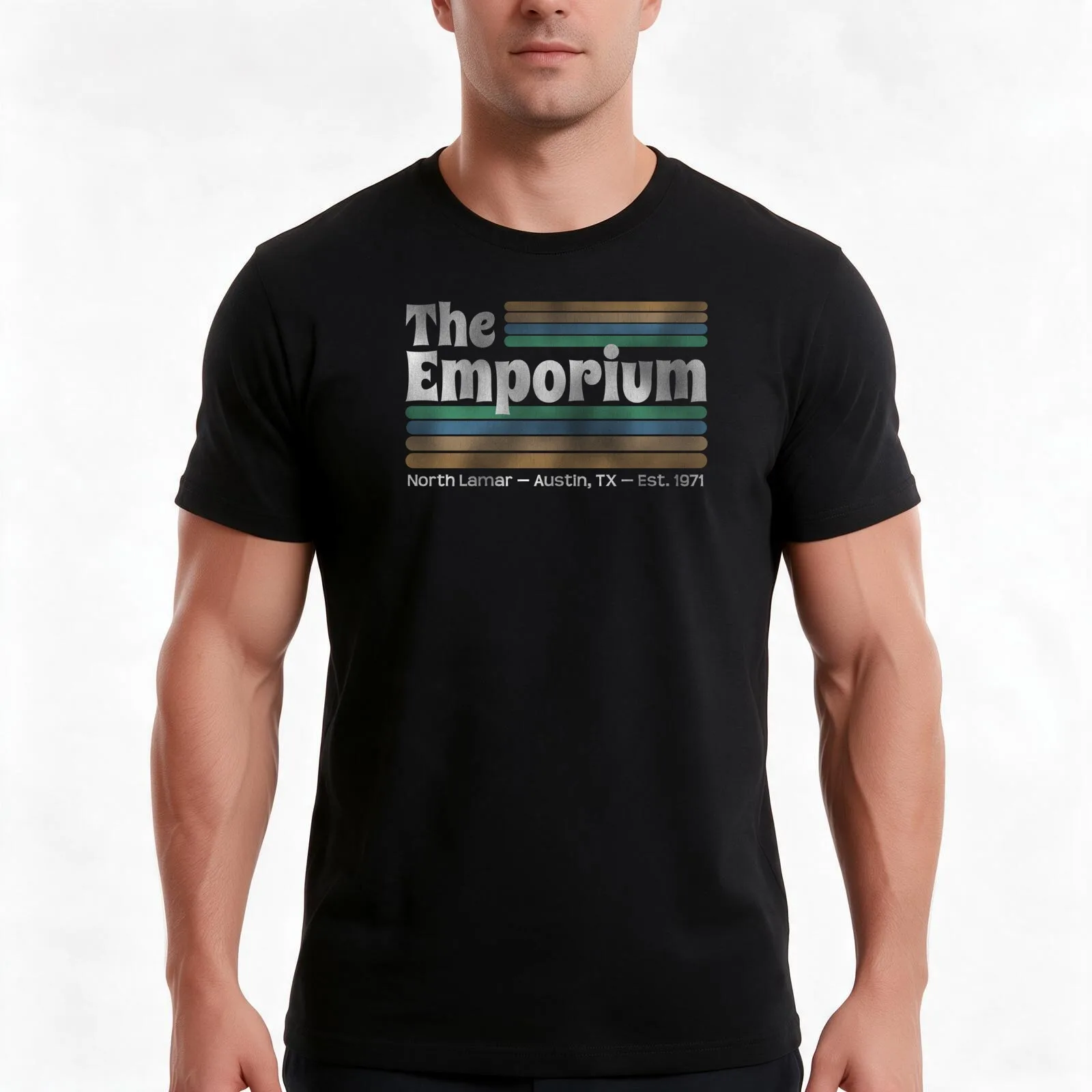 The Emporium (Dazed and Confused) T-Shirt, Summer Casual Cotton Tee, Oversized Streetwear Tops, Vintage Graphic Print