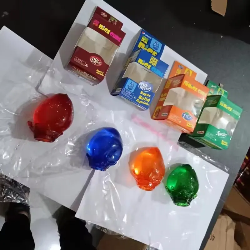 Neuer Needoh Dreamy Water Drop Marmorierter Würfel Zuckerwatte-Quetschspielzeug Weiches Squeeze-Spielzeug zur Angstlinderung Fidget-Spielzeug für Erwachsene Überraschungsgeschenk – Detail 6