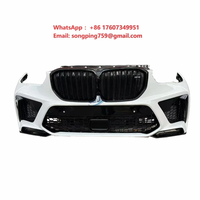 

For 2020-2022 BMW X5M F95 Used Car Body Kit Front Bumper Assembly Grille Radiator Fan Parking Sensors Bumper Rail Reinforcement