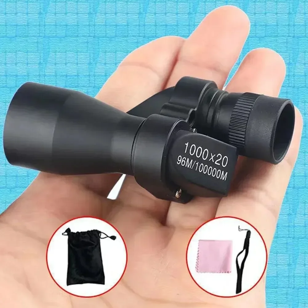 Mini Monocular Telescope 1000x20 High Magnification Zoom Portable Bird Watching Scope Suitable for Hunting Camping Bird Watching