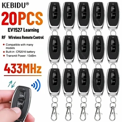 20PCS 433mhz Wireless Remote Switch 2 Channel Waterproof Remote Control Switch 433Mhz Transmitter Use for Electric Doors Lights