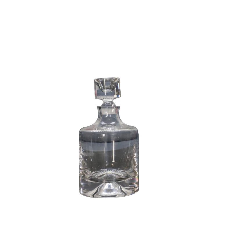 

European light luxury glass decanter pot brandy foreign wine whiskey wine set restaurant model room home decoration