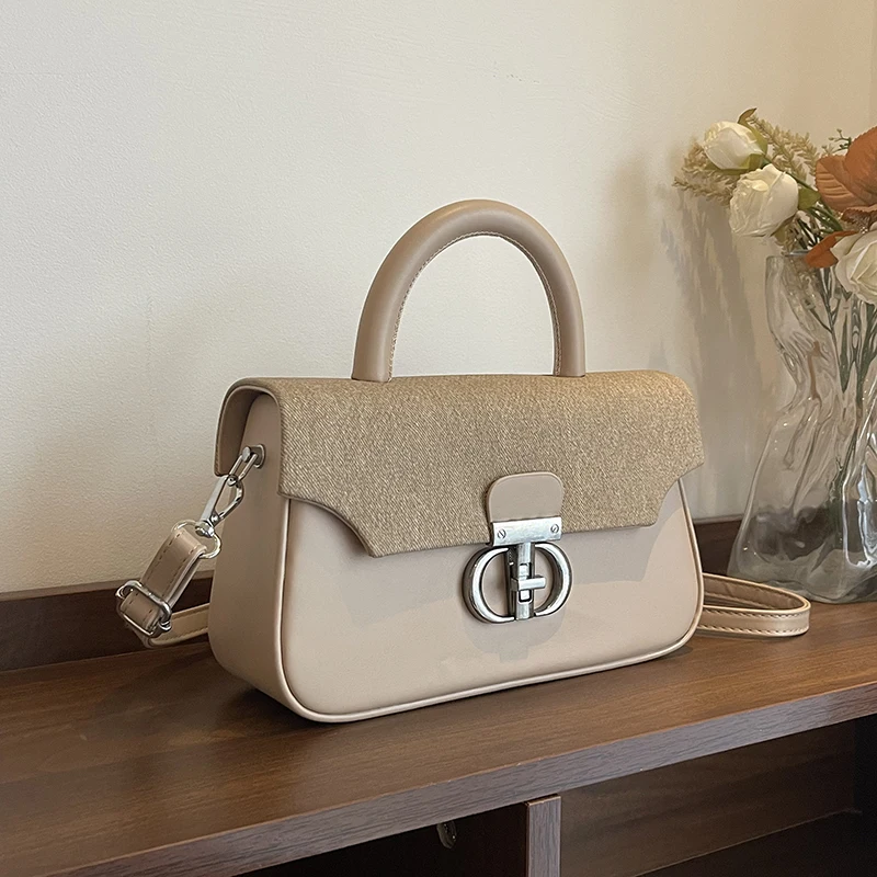 

Chic Ladies Leather Shoulder Bag Luxury Designer Crossbody Purse Women's Handbag Classic Tote Casual Evening Bag