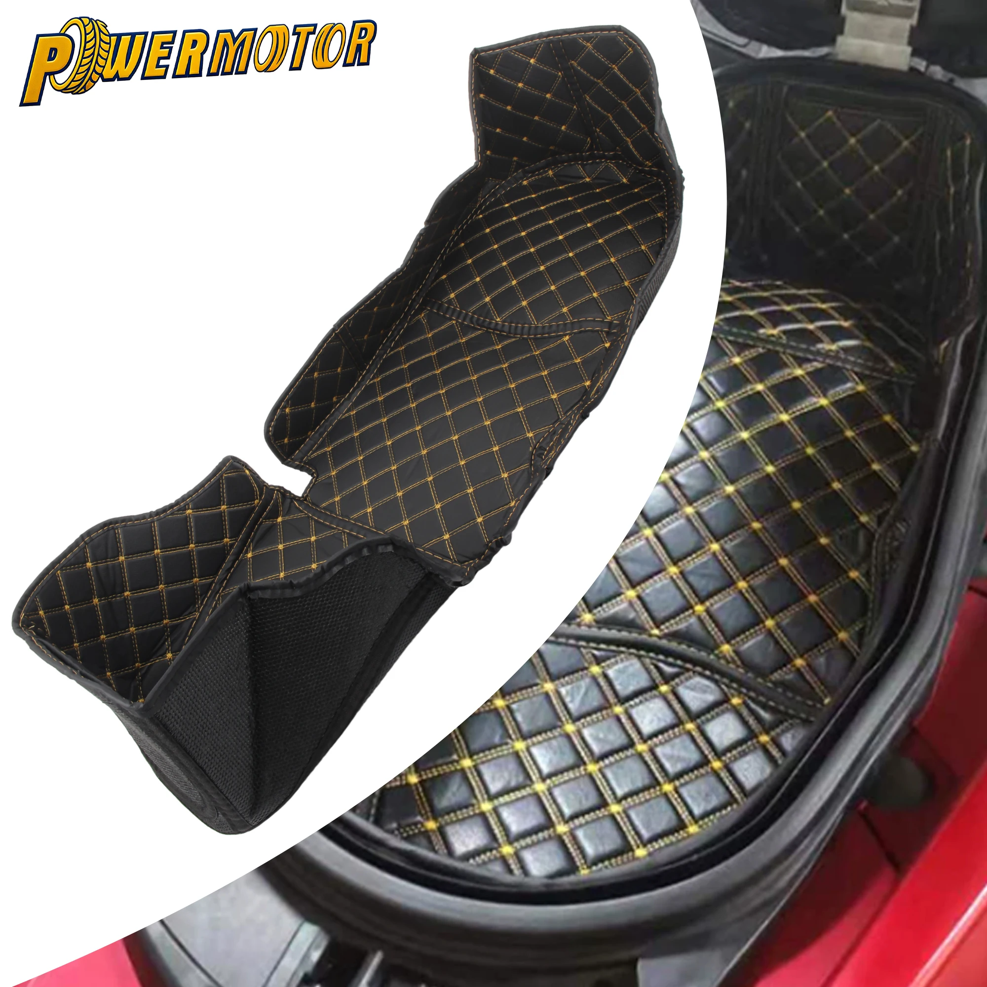 

For Yamaha XMAX 125 300 2013-2025 XMAX 250 400 2017-2025 Motorcycle Under Seat Storage Liner Mat Seat Bucket Pad Protector