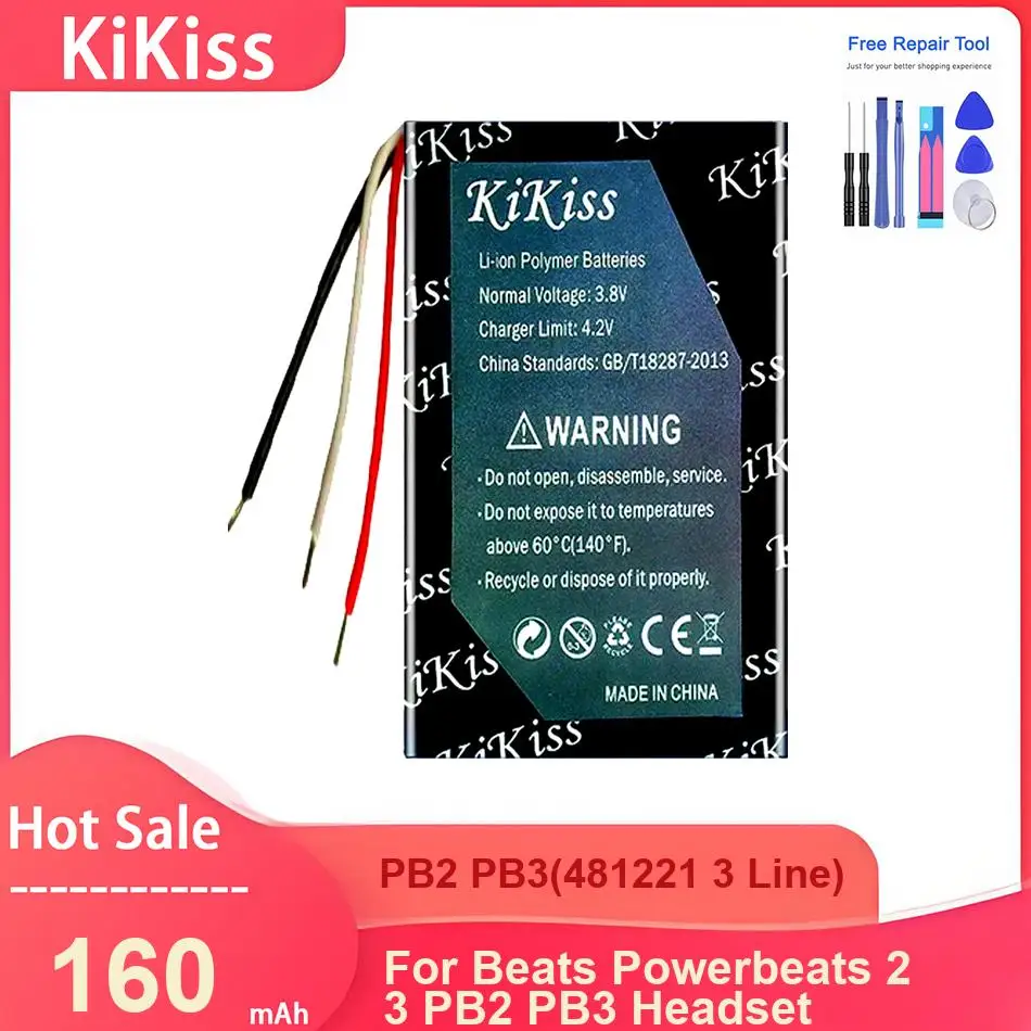 Kikiss Earphone Bat…