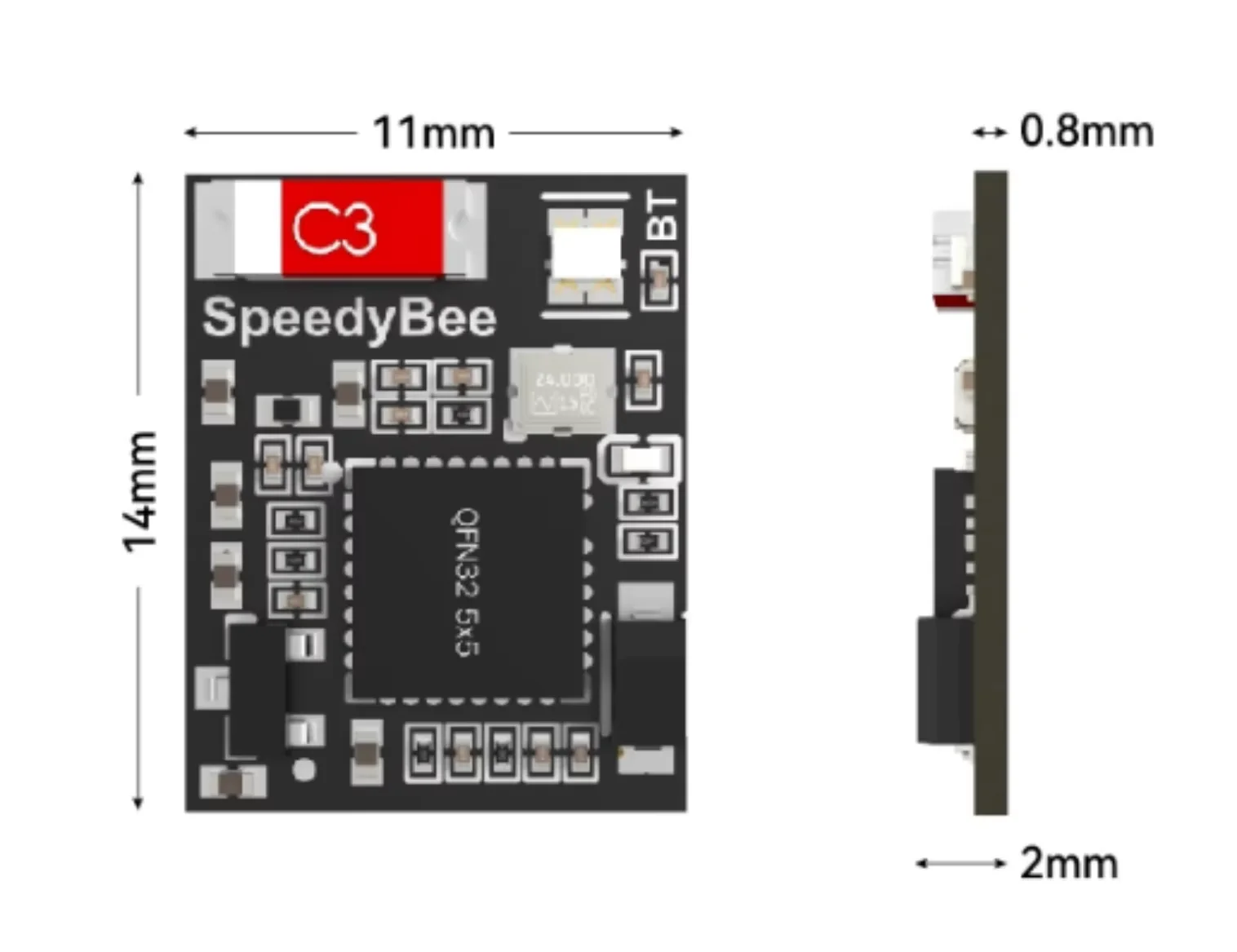 SpeedyBee BT Nano 3 Wireless Flight Controller Configuration tuning Bluetooth module For RC FPV Racing Drone Quadcopter parts