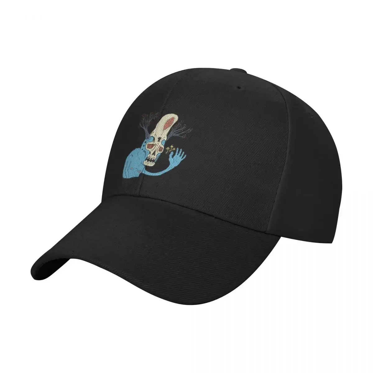 

Mushroom Madness Creature Baseball Cap Sunscreen hard hat Boy Women's