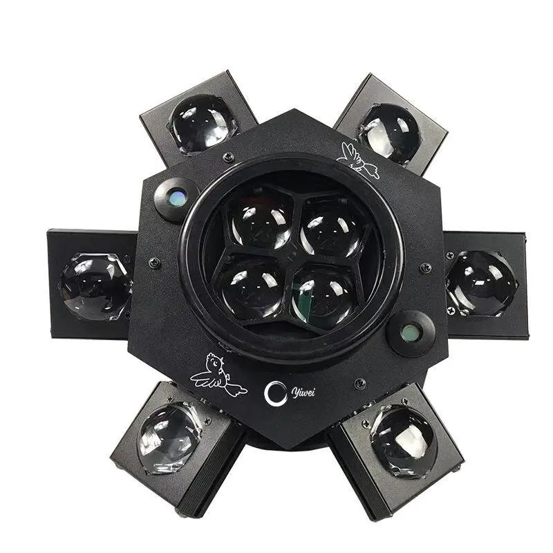 

Сверхъяркий 6-лучевой RGB-светильник King Kong 3-в-1 для караоке-комнат и шоу