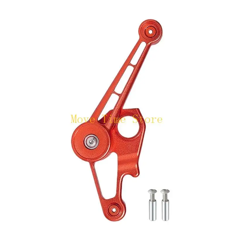

92ME 2/3/6 Speed Chain Tensioner Aluminum Alloys Bicycles Chain Stabilizer Guide Folding Bike Chain Tensioner Easily Install