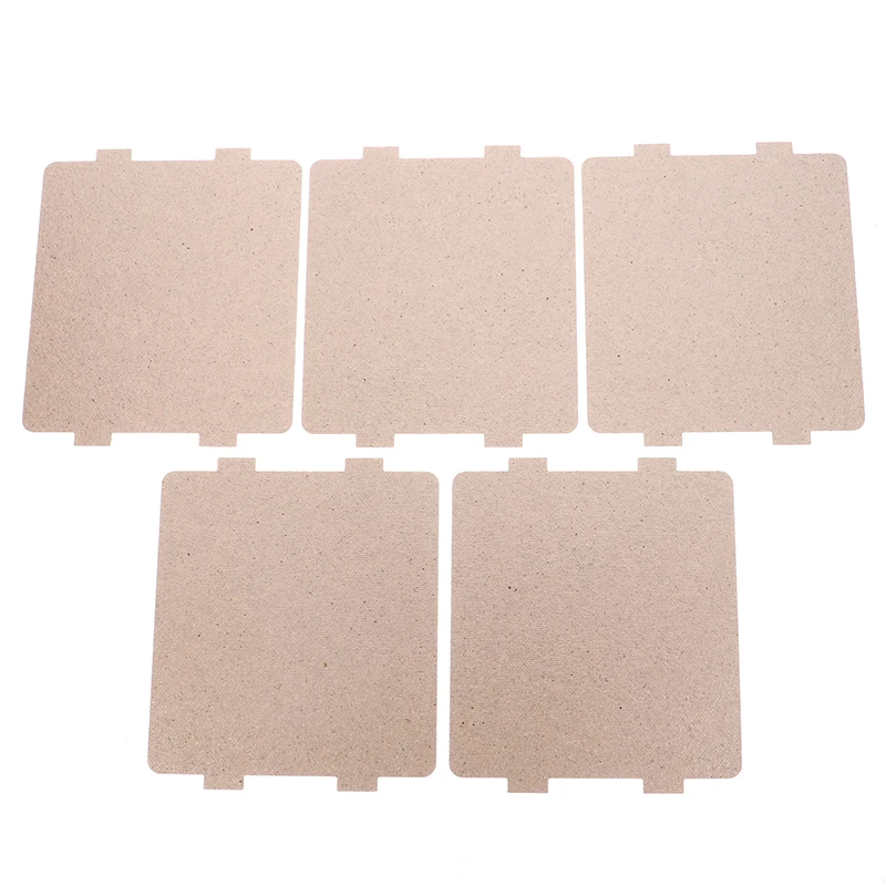 5pcs For Magnetron Cap 9.9*10.8cm Spare Parts Thickening Mica Plates Microwave Ovens Sheets