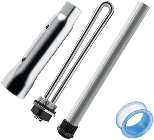 

Комплект для замены водонагревателя RV для Suburban – анодный стержень 9,25 дюйма, нагревательный элемент, инструменты в комплекте