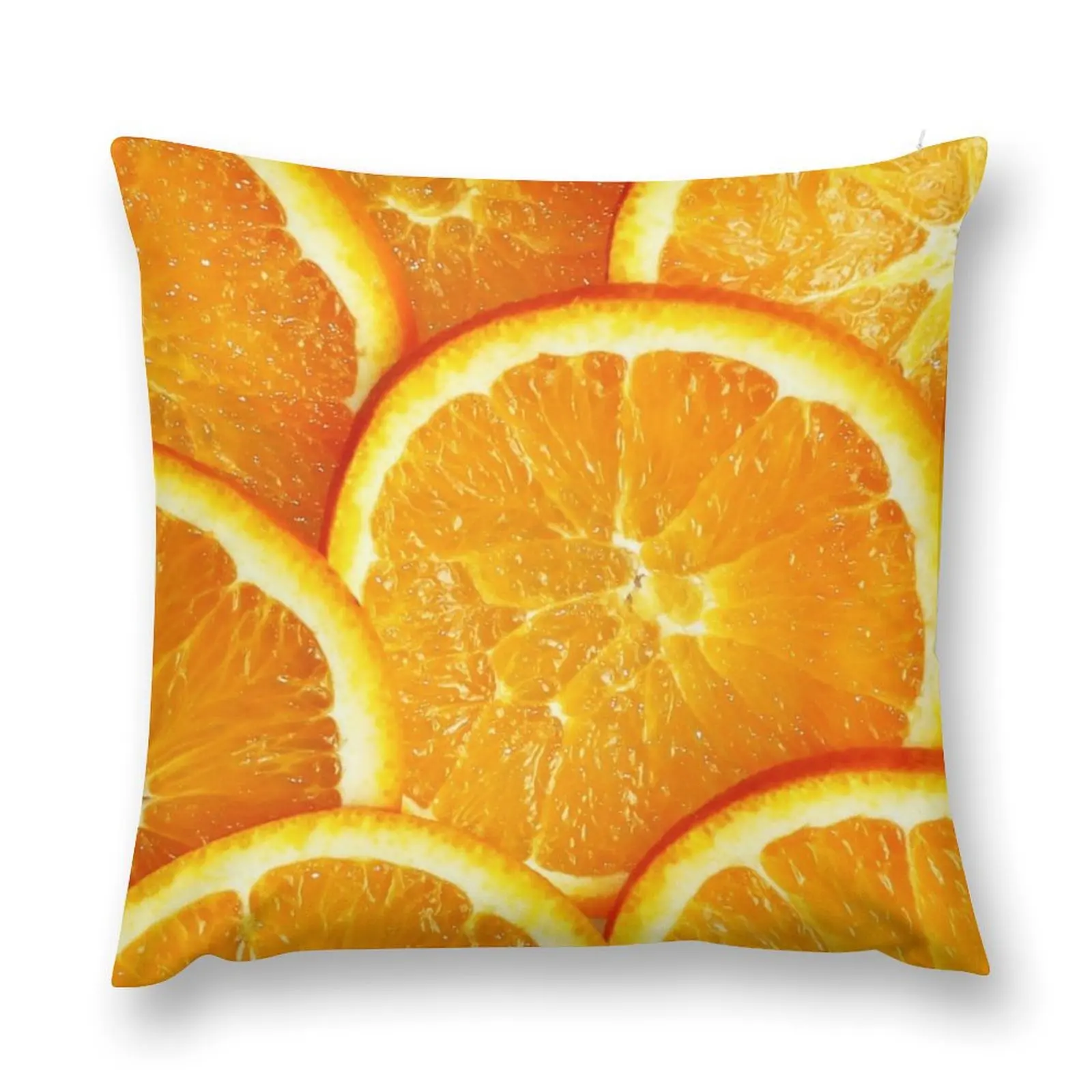 

Orange is the happiest colour Throw Pillow pillowcases for sofa cushions covers for pillows pillow