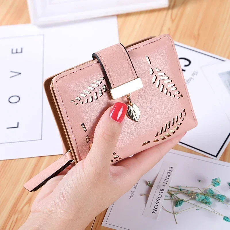 Fashion Women's Wallets Mini Coins Bag Short Purses for Women Cards Holder Wallet Luxury Fold Billfold Carteras Para Mujer