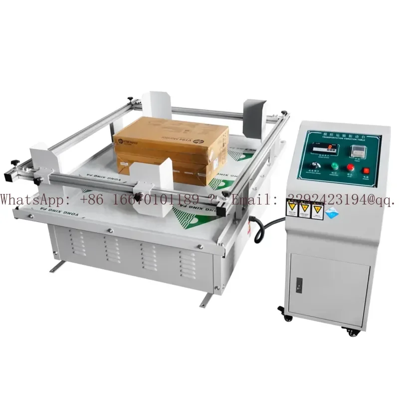 Simulated Transport Vibration Test Table Simulator Machine for Packaging Carton Box Quality Assurance Equipment